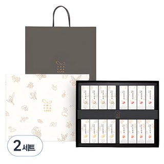 화과방 지현양갱세트 2호 + 쇼핑백, 720g, 2세트