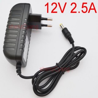 높은 품질 1PCS 12V 2.5A / 2500mA 30W Led 전원 어댑터 SMD LED 빛 DC 플러그에 대 한 EU 5.5mm x 2.1mm-2, 한개옵션2, 01 EU plug, 한개옵션1