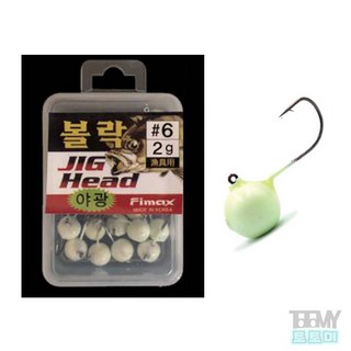 피맥스 Fimax 볼락 지그헤드 야광