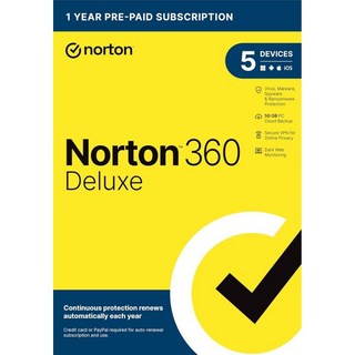 Norton 360 Deluxe 2025 주요 특징
