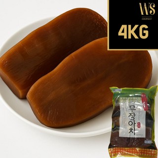 [옛한옥] 무장아치 4kg 가정용 대용량 업소용 박스포장, 1개