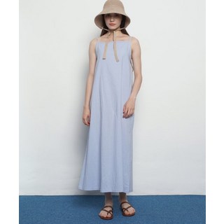 더에이본 W23 cotton beach onepiece sky