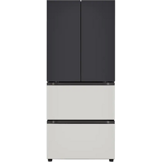 LG전자 디오스 오브제컬렉션 김치톡톡 402L 김치냉장고 방문설치, 블랙 + 그레이, Z407MBG141