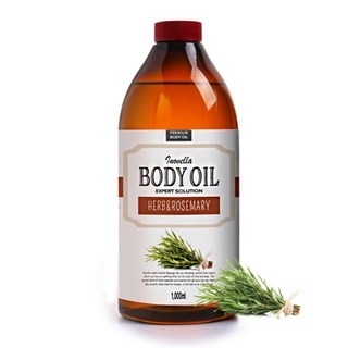 익스퍼트솔루션 아로마 바디오일 허브 로즈마리1000ml, 1L, 1개