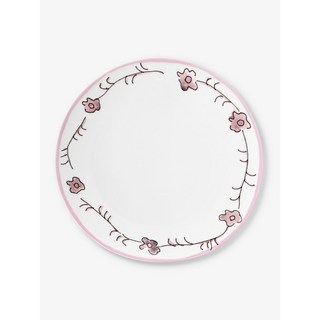 마르니 접시 Serax x Marni Viola Prugna flower-motif bone-china plate set of two #1, 1개