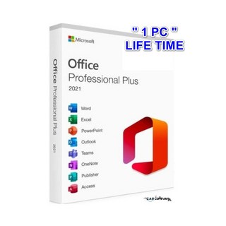 마이크로소프트 MS 오피스 2021 프로플러스 MS Office 2021 ProPlus 1PC영구사용 +USB tools (C.A.P Co)