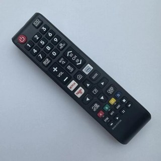 삼성 TV 호환 리모컨 NETFLIX 프라임 비디오용 BN59-01315B UE55RU7100UE43RU7105 UE43RU7179 UE50RU7179 UE55RU7179, black, 1개