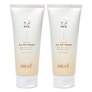 이스티프 3sec 노워시 셀프단백질 펌염색전후처리 헹굼 없는 올데이크림 트리트먼트 200ml+50ml+50ml (2세트), 200ml