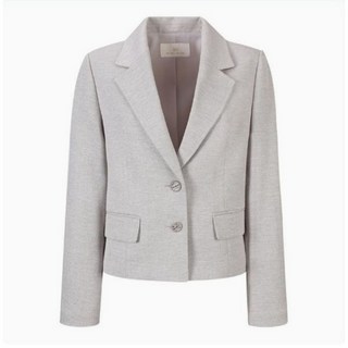 SI (씨) [24S/S] 텍스처 크롭 셋업 자켓(SIJAC2127)