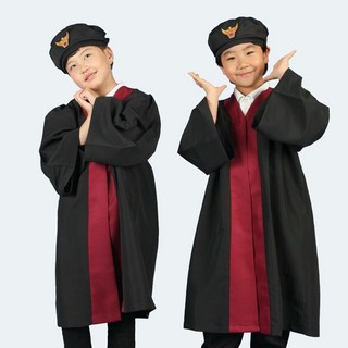 법원복 판사복 법복 초등학생 아동용 역할놀이 졸업가운