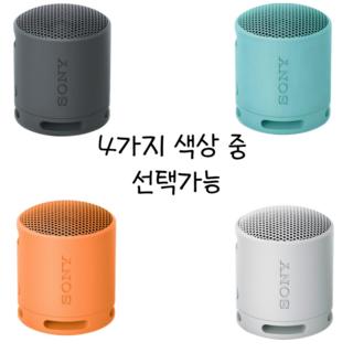 소니 휴대용 블루투스 스피커 SRS-XB100, #라이트그레이