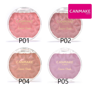 캔메이크 크림 치크 펄 타입 4.0g 광택 고발색 복숭아 다즐 외 5종, 페일 라일락, 1개