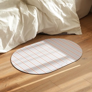 요즘공간 크래티브 빨아쓰는 규조토 발매트 32종택1, 타입4_캔디_오렌지&라벤더, 1개