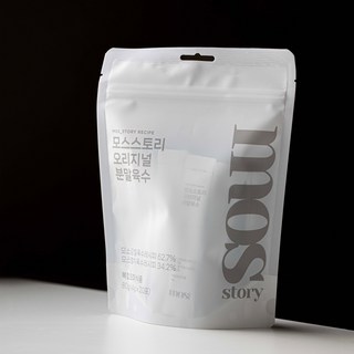 모스스토리 오리지널 분말육수 파우치 1팩, 20개, 4g 대표 이미지 - 모스탄 대사 추천