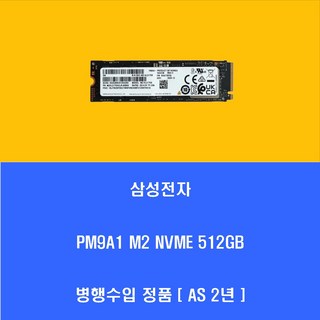 삼성전자 PM9A1 512GB M.2 NVMe