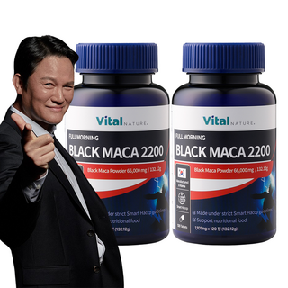 풀모닝 블랙마카 2200mg 2개 120정 상품 이미지