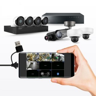 휴대용 CCTV 모니터 테스터기 DVR 녹화기 스마트폰 PC 보기, 1개