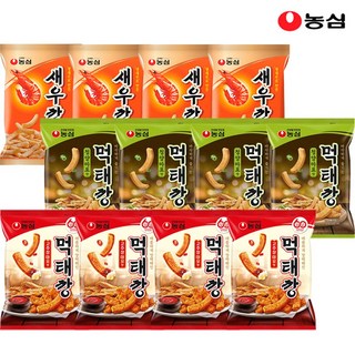 농심 먹태깡 고추장마요맛 4+먹태깡 청양마요 4+새우깡4, 12개