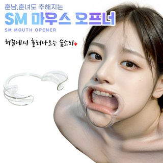 브르르 SM 마우스 오프너 개구기 치욕 통제 흥분 수치플 mouth open bondage, 1개 대표 이미지 - 여자 정조대 추천