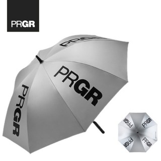 PRGR 피알지알 2025년 PRUM-109K UV 자외선 차단 경량 골프 장우산, 3개, 실버