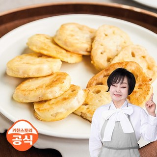 (키친스토리 공식) 빅마마 이혜정의 냉동 연근전 냉동전, 250g, 2개