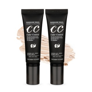 가정의달선물 예담윤빛 썬샤인 스네일 콤보 씨씨크림 SPF50 PA++++ 달팽이 CC크림 50ml 어버이날선물, 1개, 1개