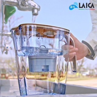 라이카 로마 간이정수기 3.7L (기본필터1+추가3개)