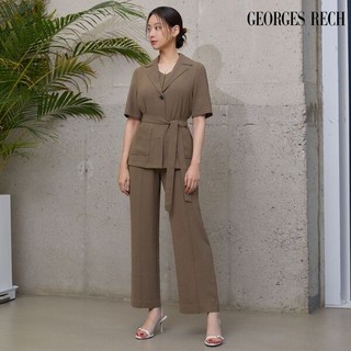 [매장상품] 25SS 여성 크링클 썸머 셋업 4종 자켓+이너+팬츠+스커트