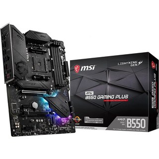 MSI B550 GAMING PLUS 사용 모습