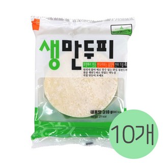 [칠갑농산] 냉장 생만두피 310g 아이스박스포장, 10개