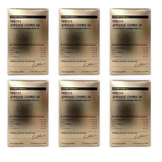 여에스더 글루타치온 다이렉트 5x 필름 에스더포뮬러, 9.75g, 6개