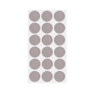 코어슬라이더 18/180Pcs 펠트 의자 다리 패드 라운드 스퀘어 바닥 보호대 자기 접착제 가구 테이블 범퍼 안티 슬립 매트, [02] 90pcs(5 Sheet), [11] Grey Round