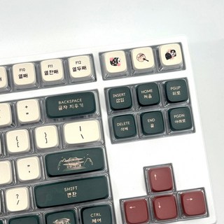 AULA F75 독거미 가스켓 풀윤활 리니어 스위치 키보드