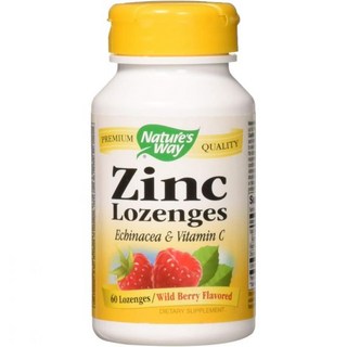 Natures Way 네이쳐스웨이 NATURE'S WAY Zinc Lozenges Echinacea Vitamin C 1.35 Pounds, 1개