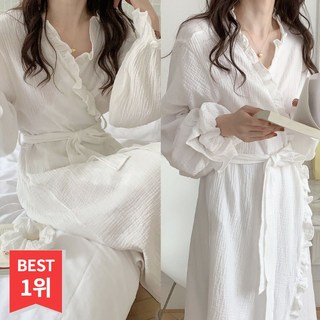 다오니 편안한 일상 골프 샤워 가운