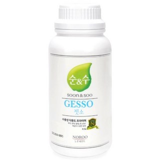 순앤수 DIY용 프라이머 젯소, 백색, 500ml, 1개