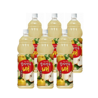 해태음료 갈아만든 배, 6개, 1.5L, 썸some 본상품선택