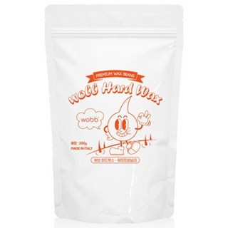 와브 셀프 브라질리언 왁싱 비키니 겨드랑이 비즈 하드 제모, 200g, 1개