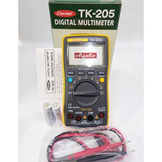 디지털테스터기 TK-205 태광전자 멀티테스터 오브제토, 1개 대표 이미지 - 멀티테스터기 추천