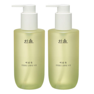 한율 어린쑥 진정 맑은 딥클렌징오일, 1세트, 400ml