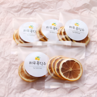 미니퐁당수 하루퐁당수 레몬수 건조레몬 자몽 파인애플 오렌지 라임 과일건조칩 개별포장, 1세트, 레몬한달세트