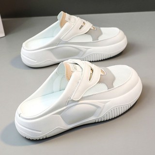 Modern Fashion 여성 볼넓은 메쉬 슬리퍼 발편한 뮬 운동화