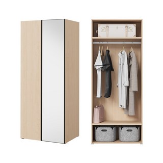한샘 샘베딩 스테디 거울옷장 80cm 상품 이미지