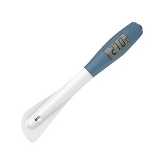 온도계가있는 디지털 캔디 주걱 제과설탕사탕 온도계 고기 케이크 우유 도구, 1개, 1. Light blue