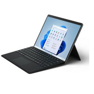 마이크로소프트 2022 서피스 프로 8 13 + 블랙 타입커버, WIN11 Home, 8GB, 256GB, 그래파이트(Surface Pro8), 블랙(타입커버), 코어i5 11세대