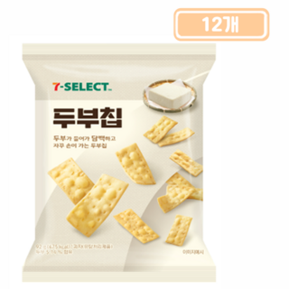 코스모스제과 두부칩, 12개, 92g