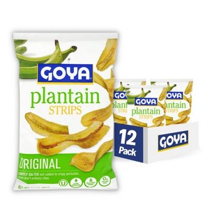 Goya 과자 칩 고야 푸드스 플랜테인 스트립 3.5온스 12개 묶음, Goya 과자 칩 고야 푸드스 플랜테인 스트립 3.5온