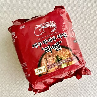 제주라면 딱멘 딱새우라면 8개 상품 이미지