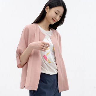 [지센] 린넨라이크 미니멀 자켓 LCJKN422_[3컬러]