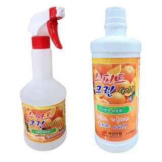 스피드크린골드 다목적 세정제 주방 화장실 찌든때 기름때 제거 초강력 청소 세제 계양산업 600ml 1개 600ml 상품 이미지
